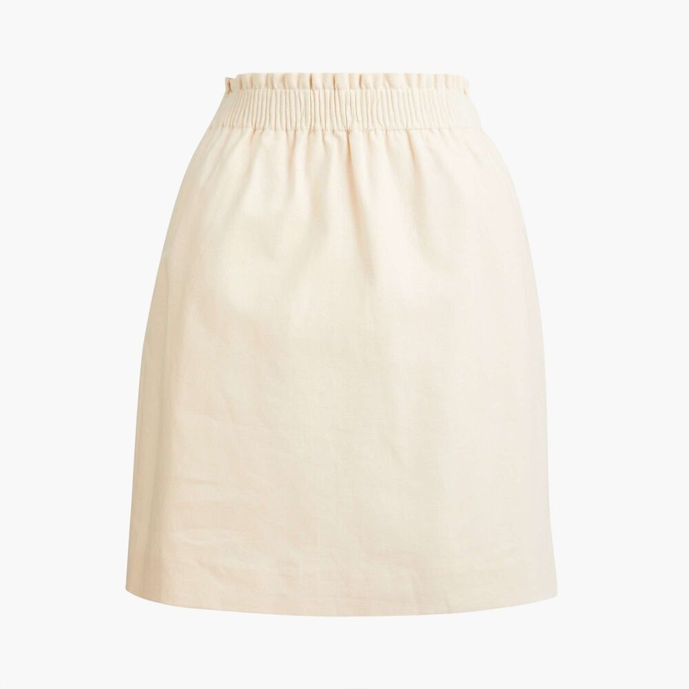 Reimagined by J Crew | NWT Linen-cotton Blend City Skirt with pockets | Size 16